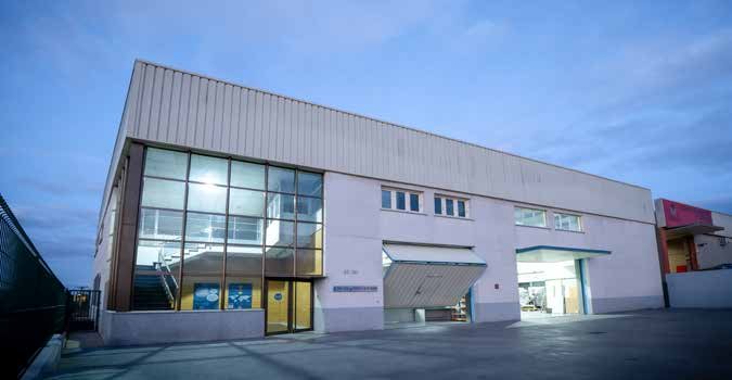 Oficina central y fábrica de Proyecma en La Roca del Vallès, Barcelona